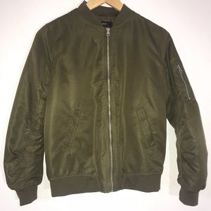 army green bomber